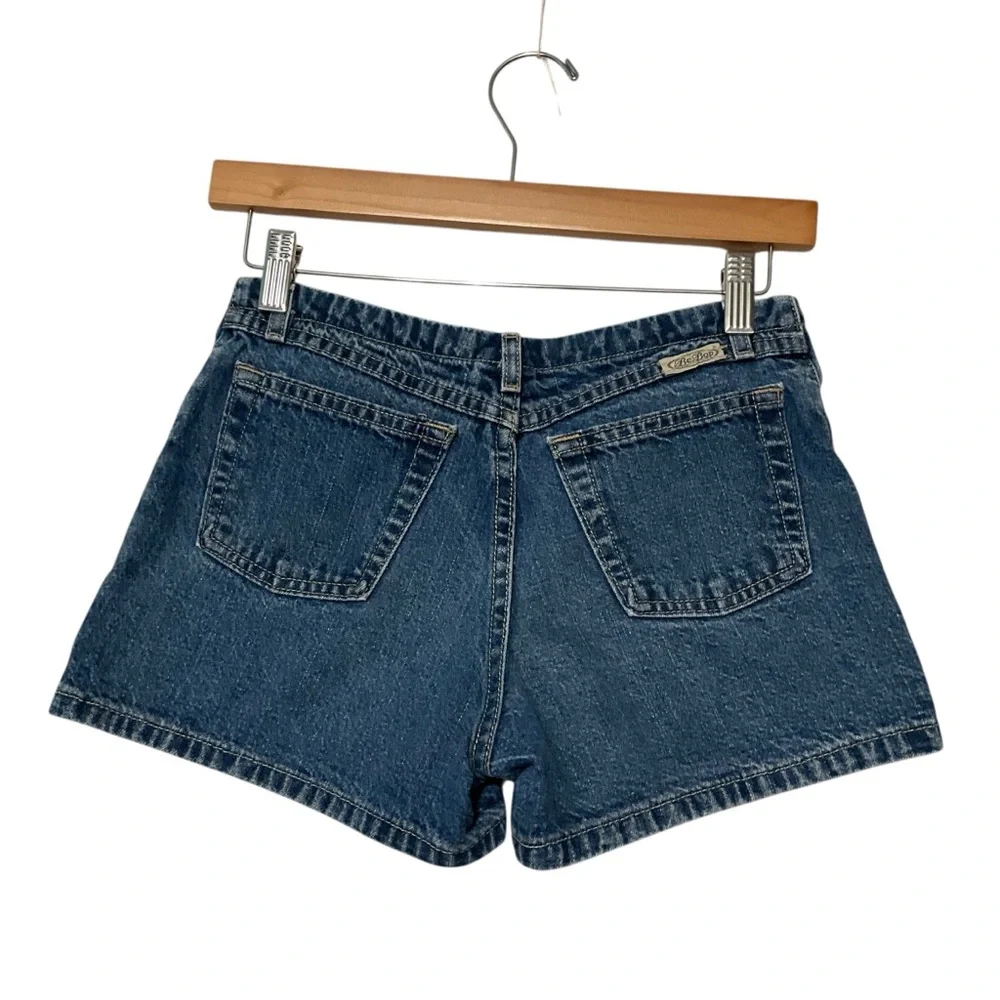 vtg BEBOP sz 12 Girls Blue Jean Shorts Regular Fit 5 Pockets Medium Wash